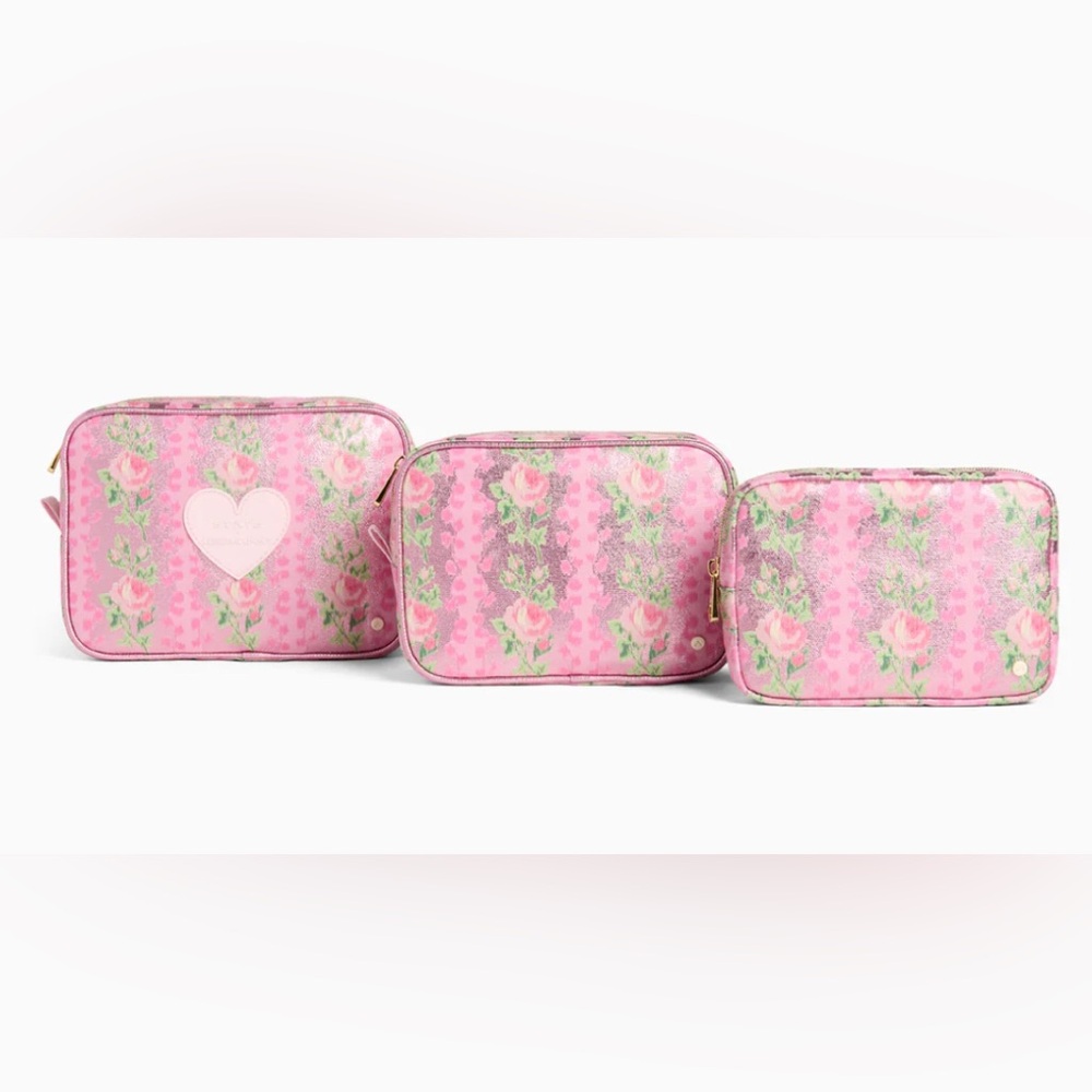LoveShackFancy STATE x LoveShackFancy Travel Pouch Set